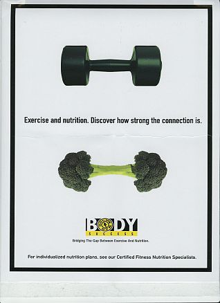 Gold's broccoli ad